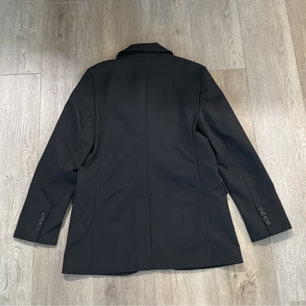 NWT! BANANA REPUBLIC BLACK RELAXED EVERYWHERE PONTE BLAZER - MULTIPLE SIZES💫 - Picture 7 of 10